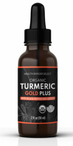 Organic Turmeric Gold Plus with Ginger 2fl. oz, Health Products, Karmik Channels, Lab Verified Clean Health Supplements