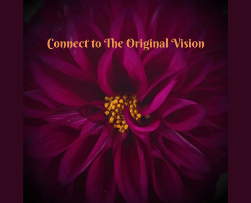 Connect to The Original Vision